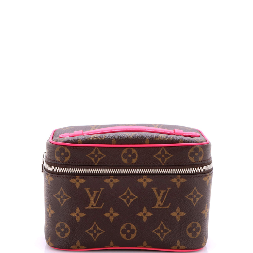 Nice Vanity Case Monogram Canvas Mini