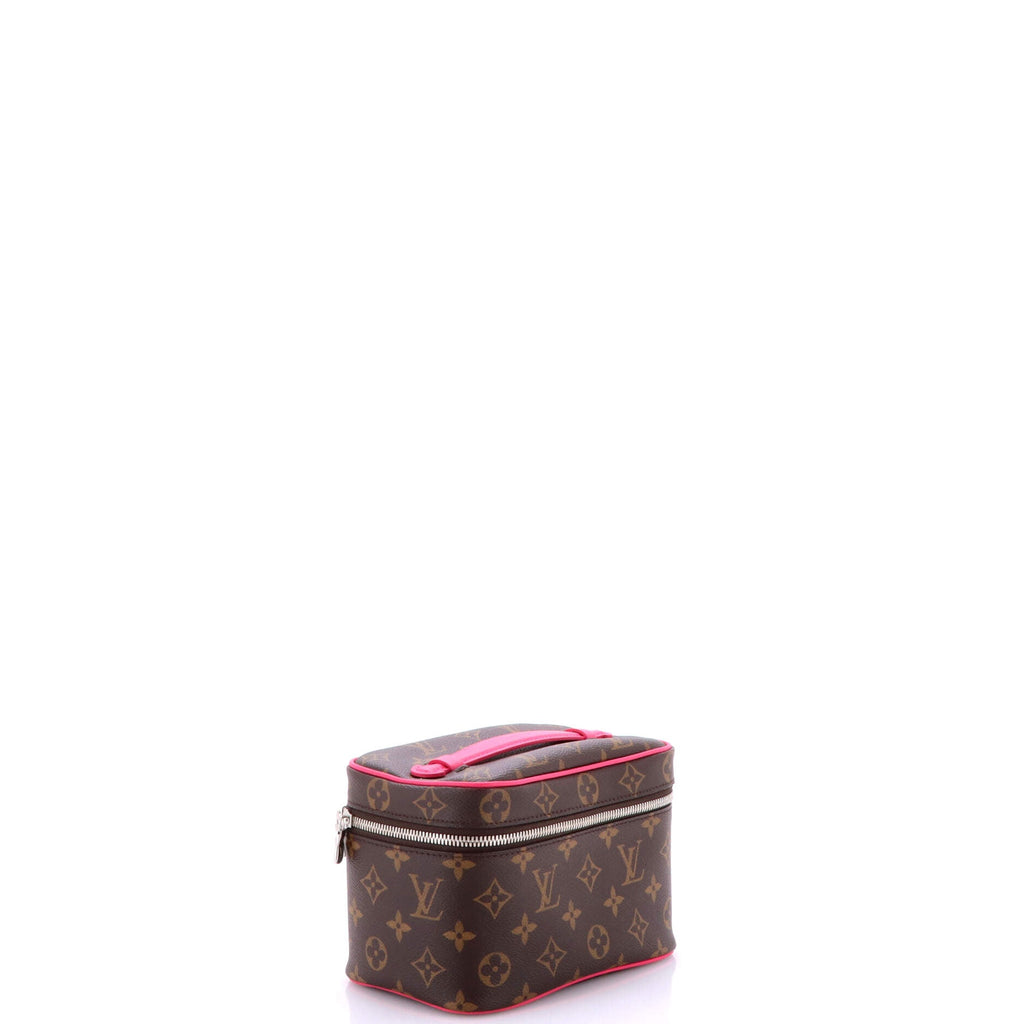 Nice Vanity Case Monogram Canvas Mini