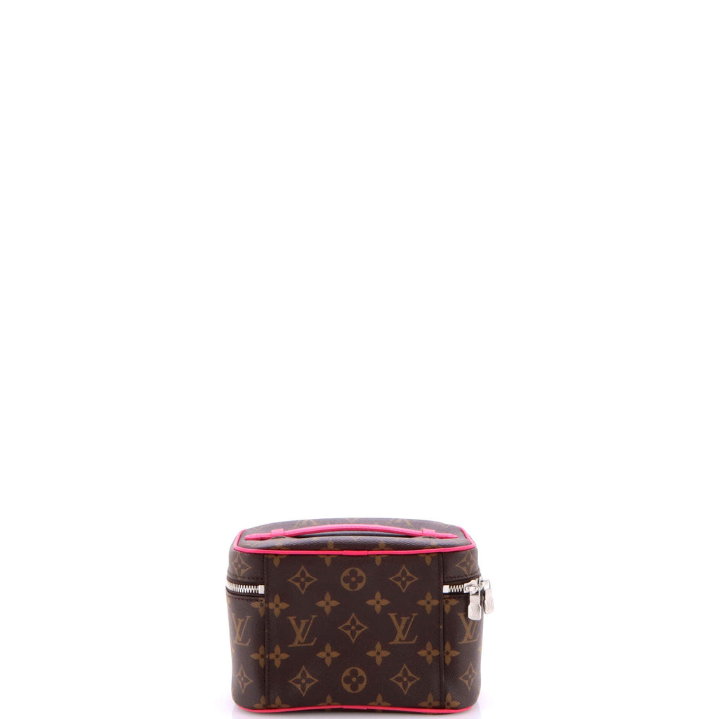 Nice Vanity Case Monogram Canvas Mini