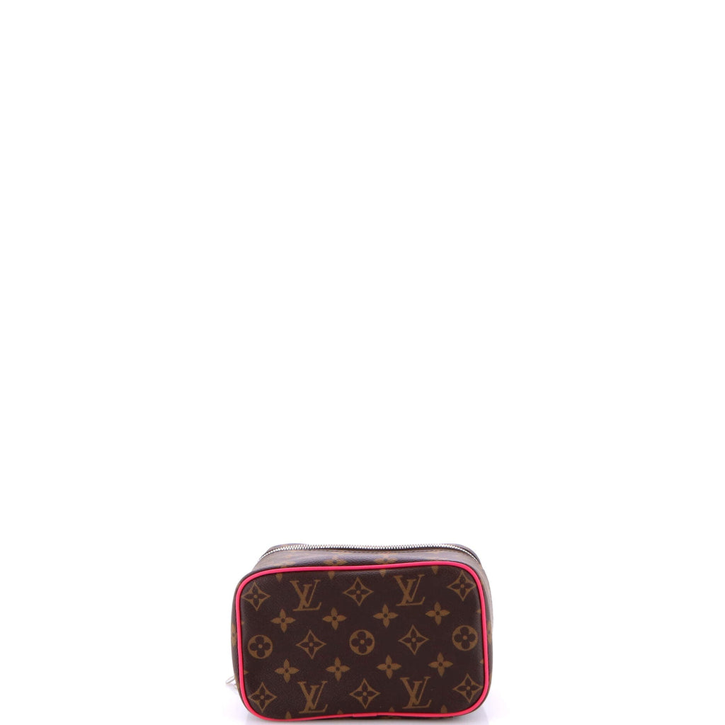 Nice Vanity Case Monogram Canvas Mini