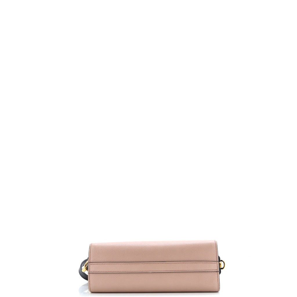 Esplanade Crossbody Bag Saffiano with City Calf Small