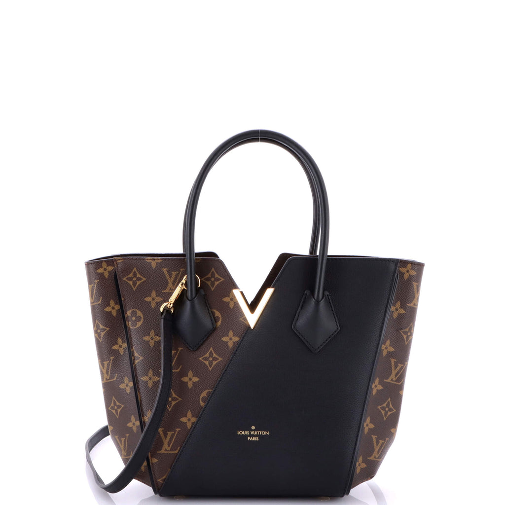 Kimono Handbag Monogram Canvas and Leather PM