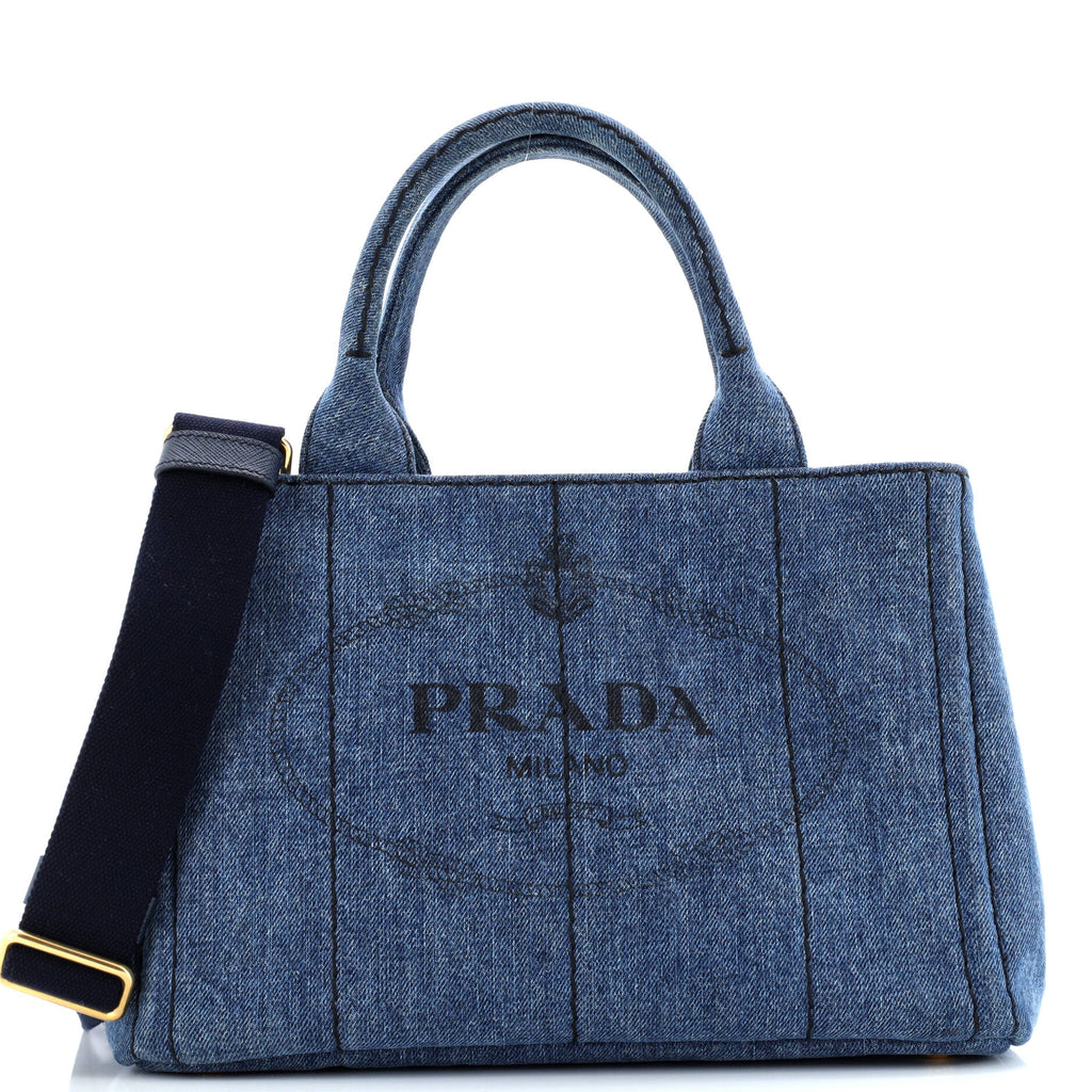 Canapa Convertible Tote Denim Mini