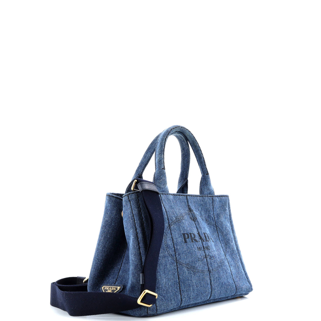 Canapa Convertible Tote Denim Mini
