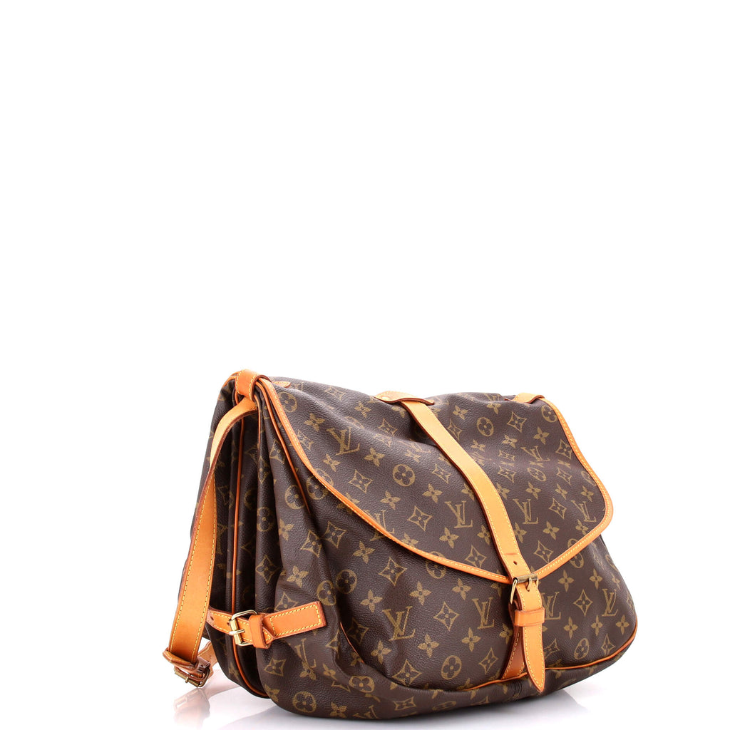 Saumur Handbag Monogram Canvas 35