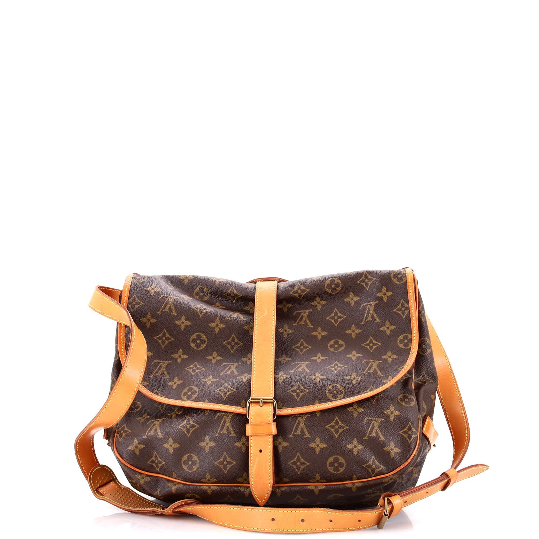 Saumur Handbag Monogram Canvas 35