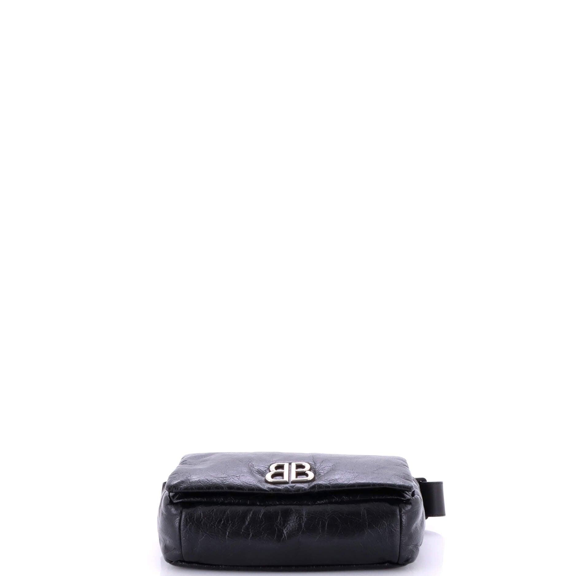 Monaco Messenger Flap Bag Leather Small