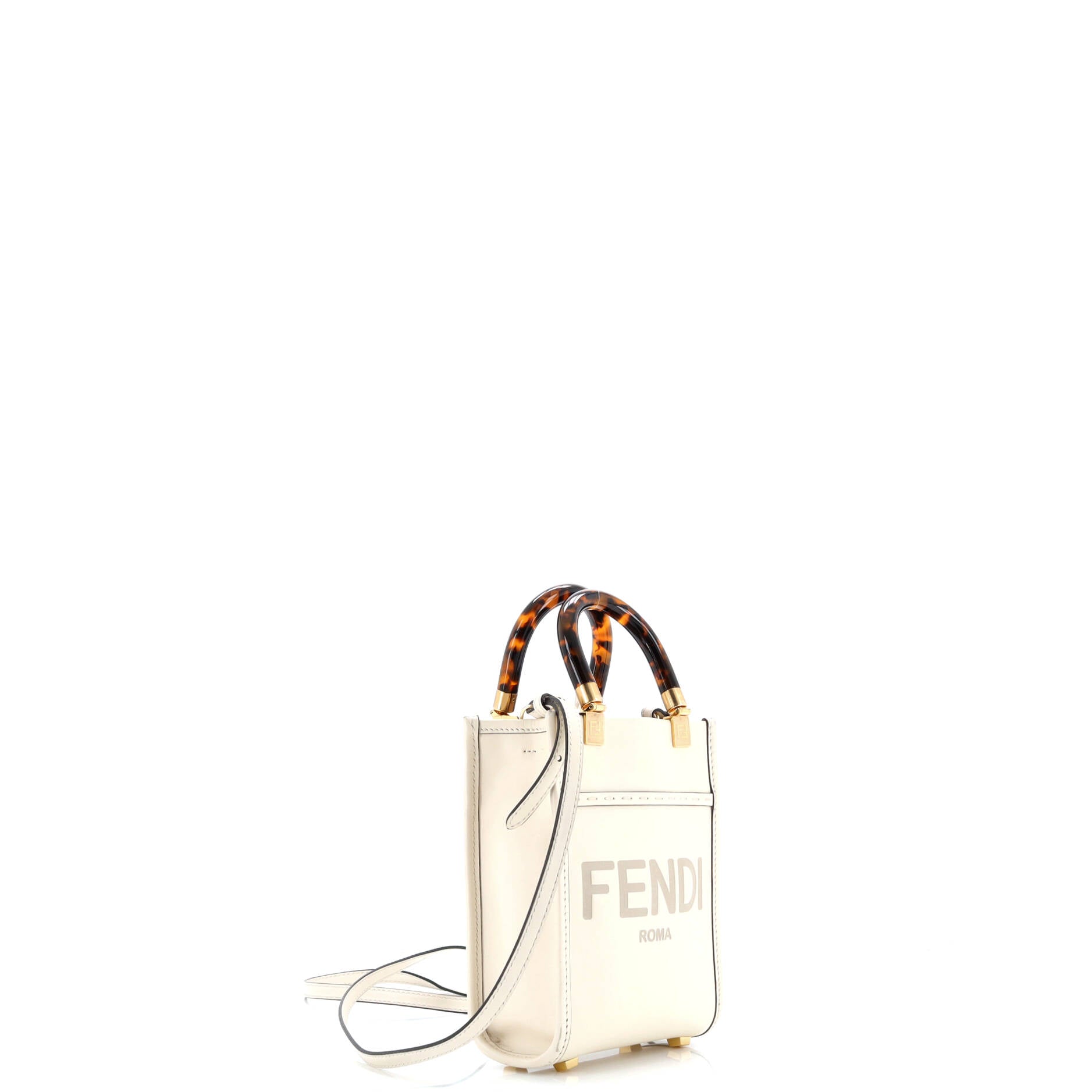 Sunshine Shopper Tote Leather Mini