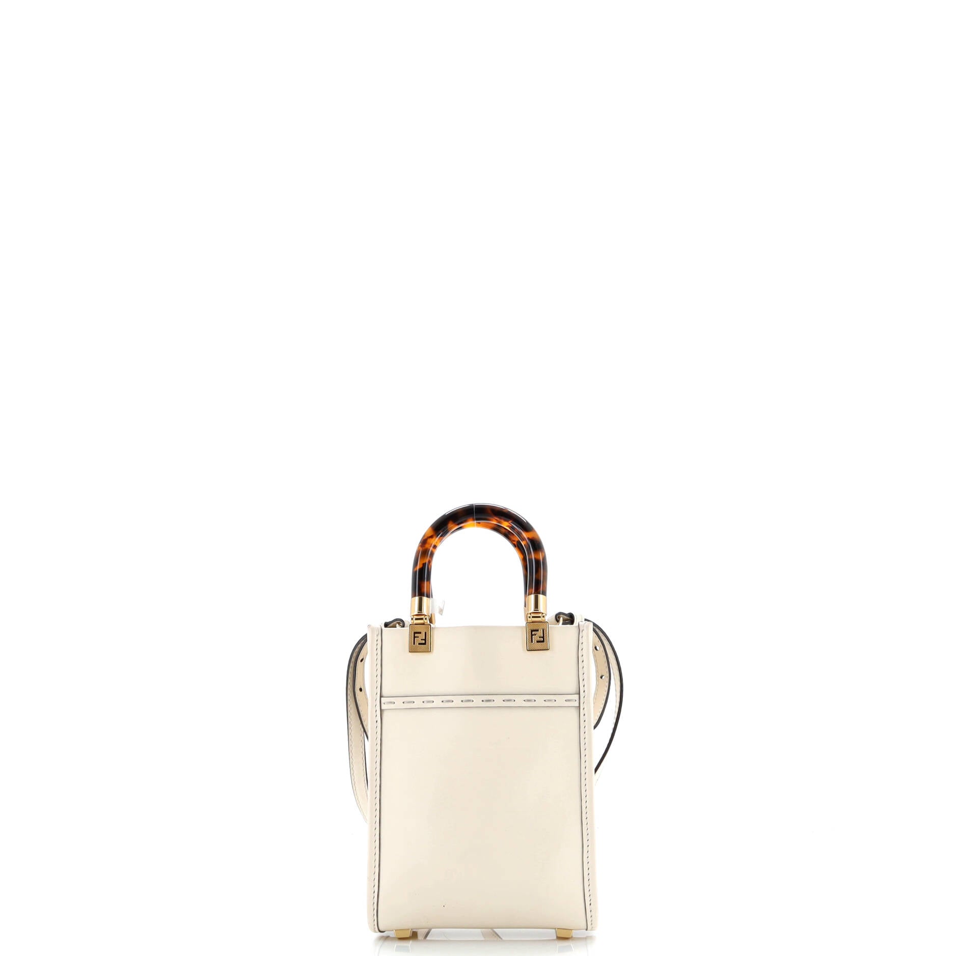 Sunshine Shopper Tote Leather Mini