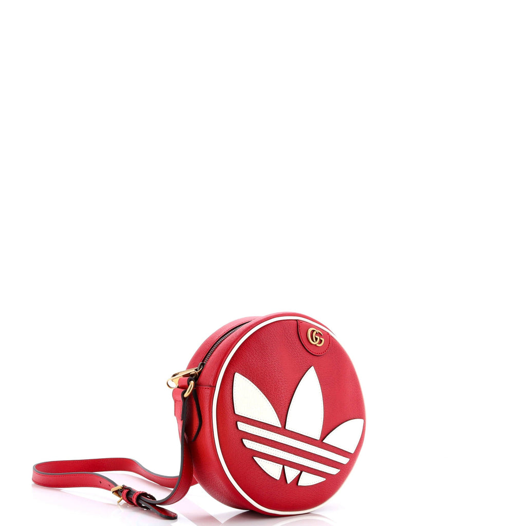 x adidas Ophidia Round Crossbody Bag Leather Small
