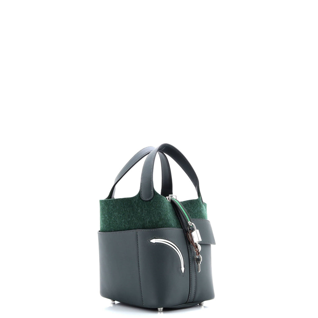 Go Team Picotin Lock Bag Feutre Wool and Swift PM