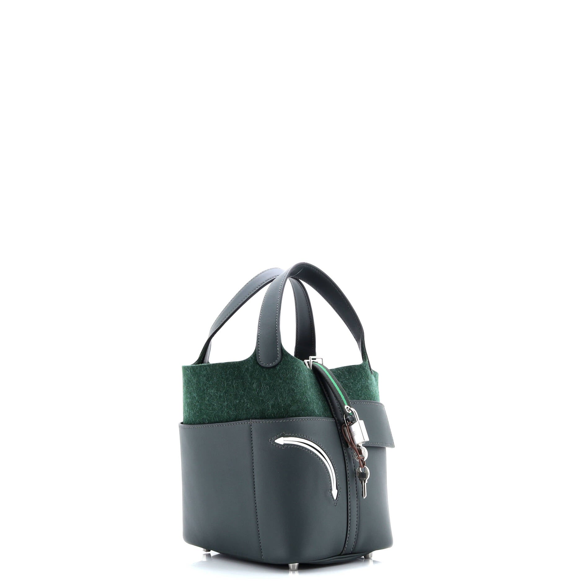 Go Team Picotin Lock Bag Feutre Wool and Swift PM