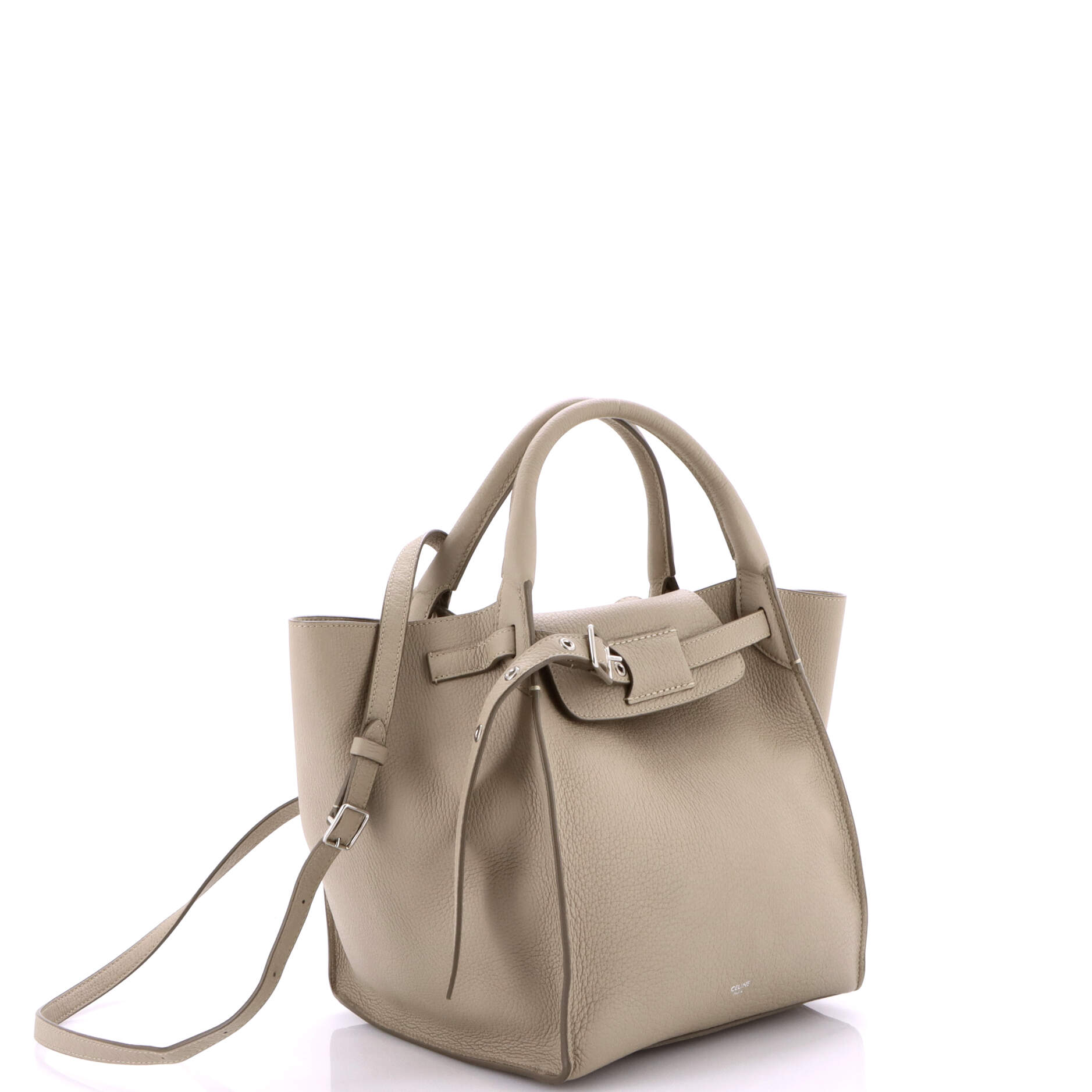 Big Bag Grained Calfskin Small