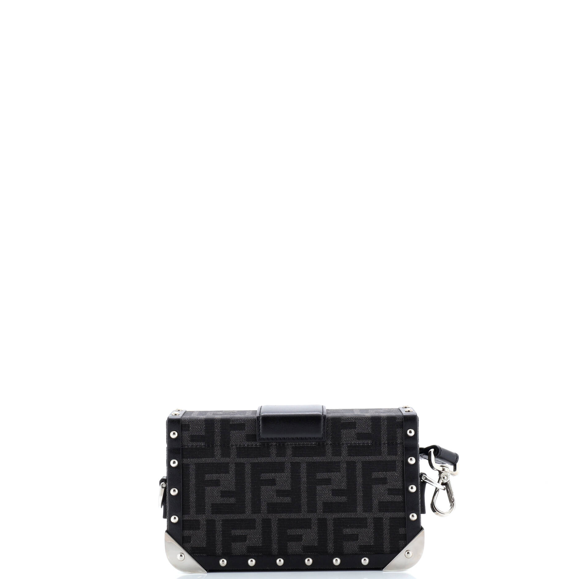 Baguette Trunk Bag Zucca Coated Canvas Mini