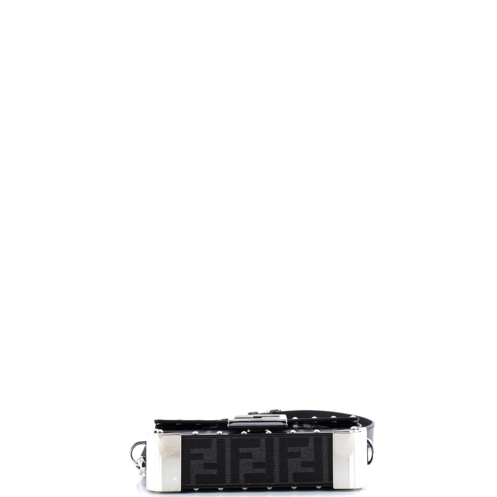 Baguette Trunk Bag Zucca Coated Canvas Mini