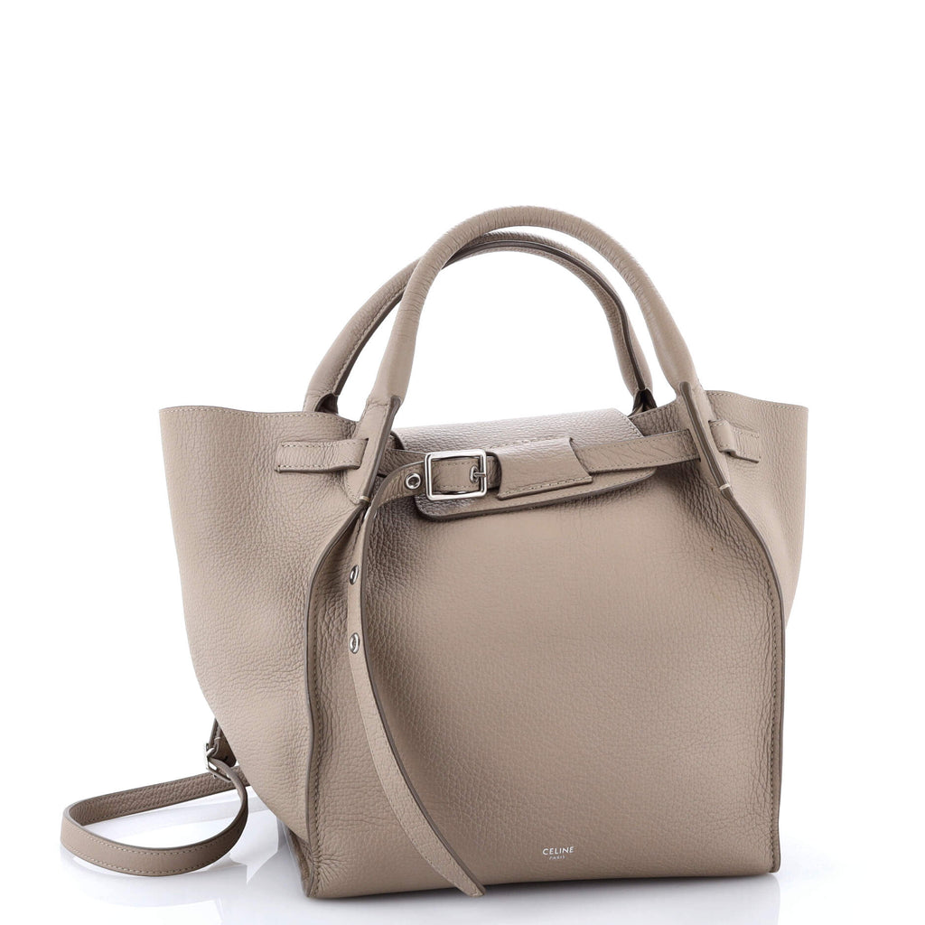 Big Bag Grained Calfskin Small