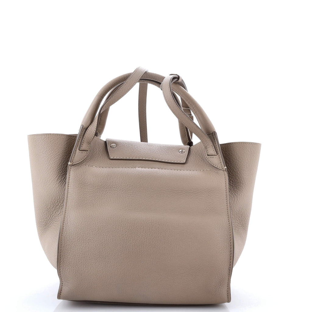 Big Bag Grained Calfskin Small
