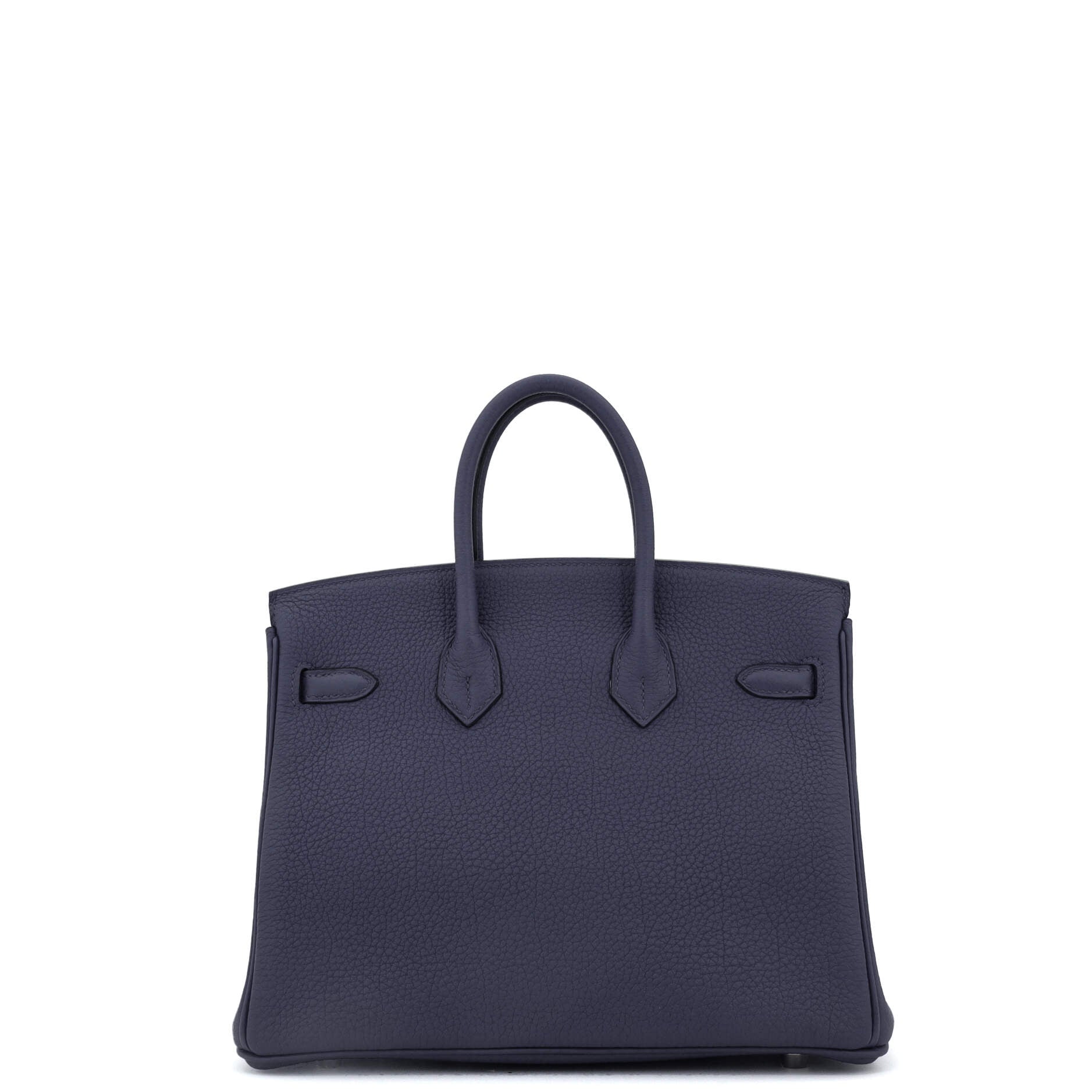Birkin Handbag Bleu Nuit Togo with Palladium Hardware 25