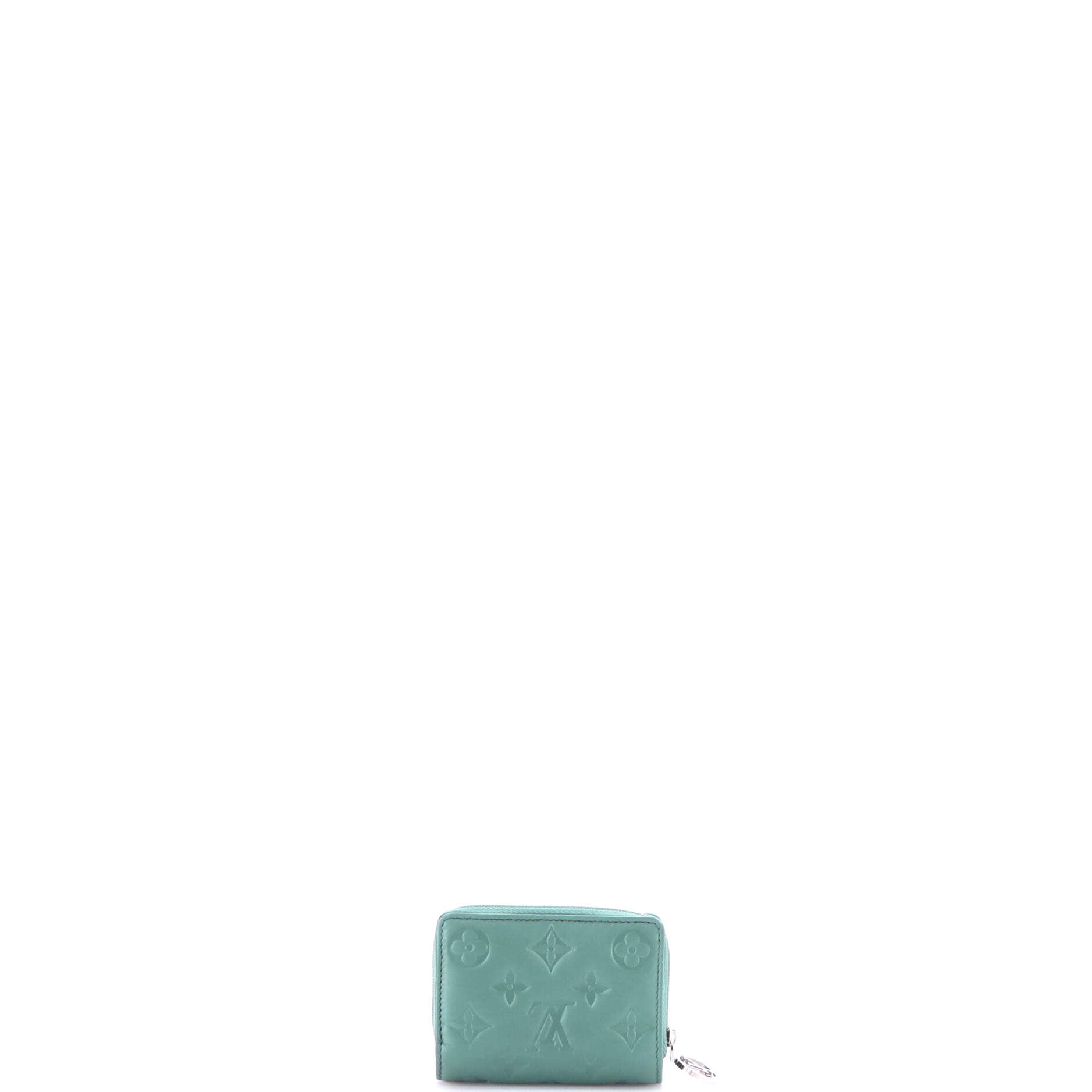 Coussin Lou Wallet Monogram Embossed Lambskin