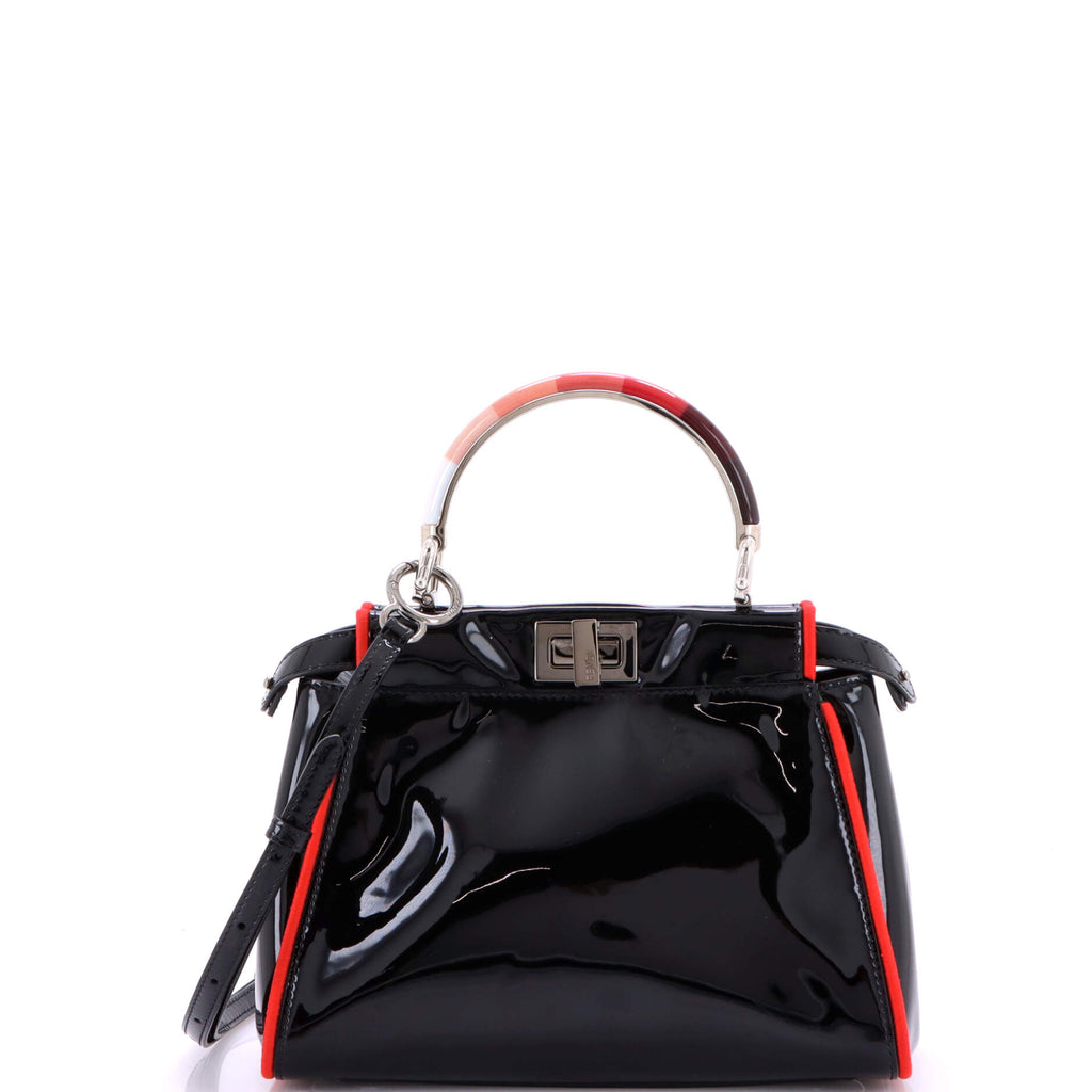 Resin Handle Peekaboo Bag Patent Mini