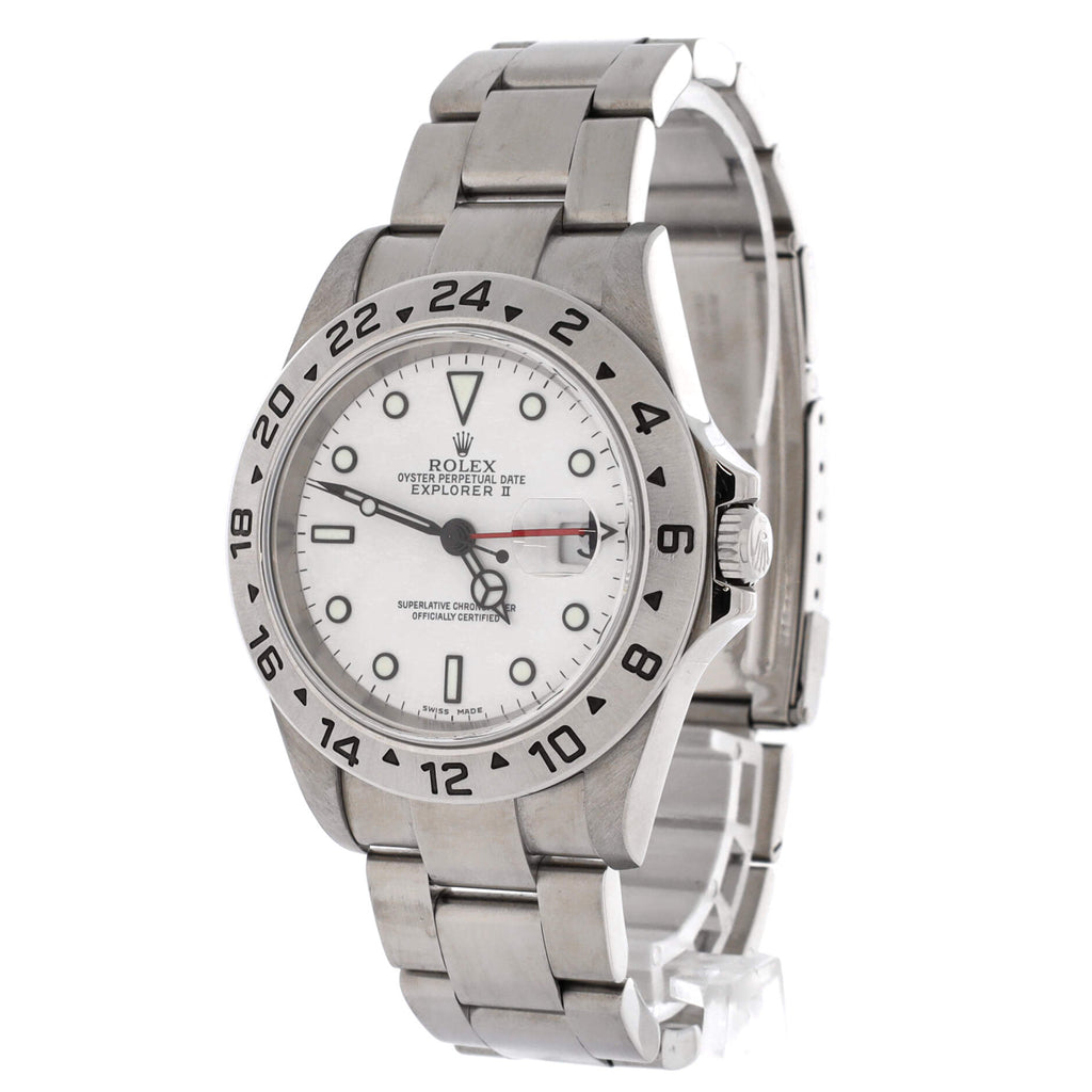 Oyster Perpetual Explorer II Automatic Watch Stainless Steel 40