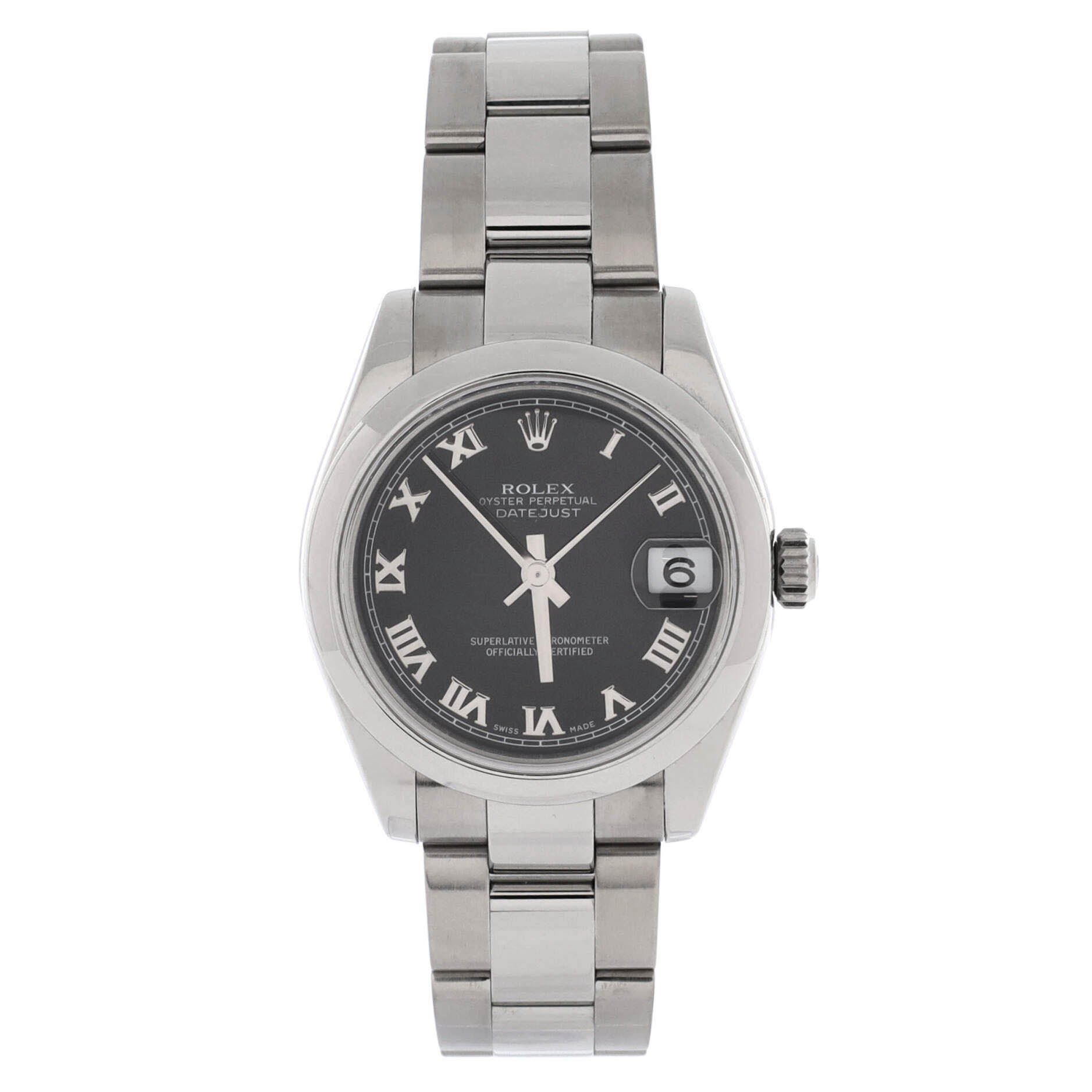 Oyster Perpetual Datejust Automatic Watch Stainless Steel 31