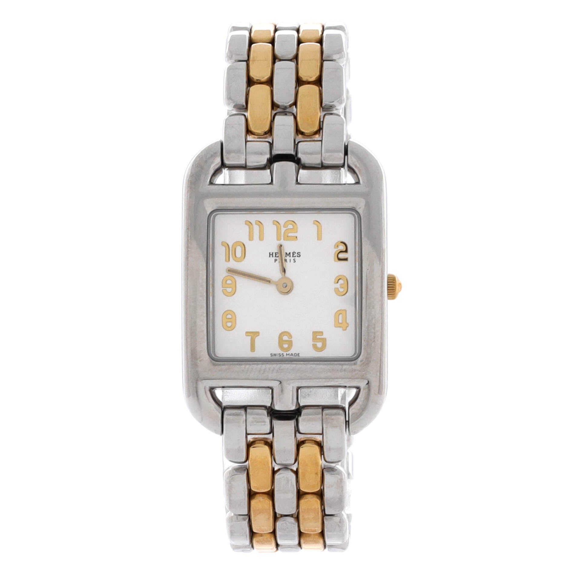 Cape Cod Quartz Watch Stainless Steel and Yellow Gold 23