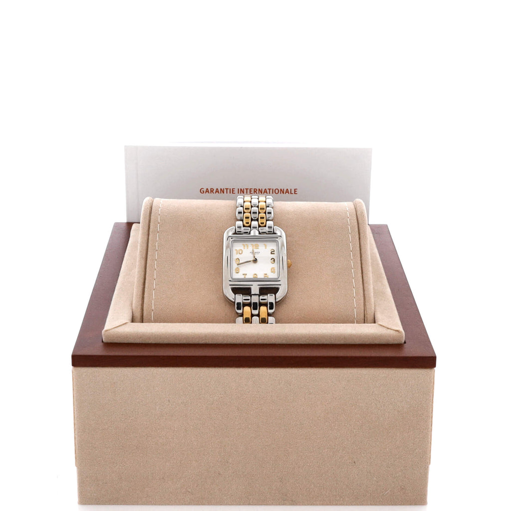 Cape Cod Quartz Watch Stainless Steel and Yellow Gold 23