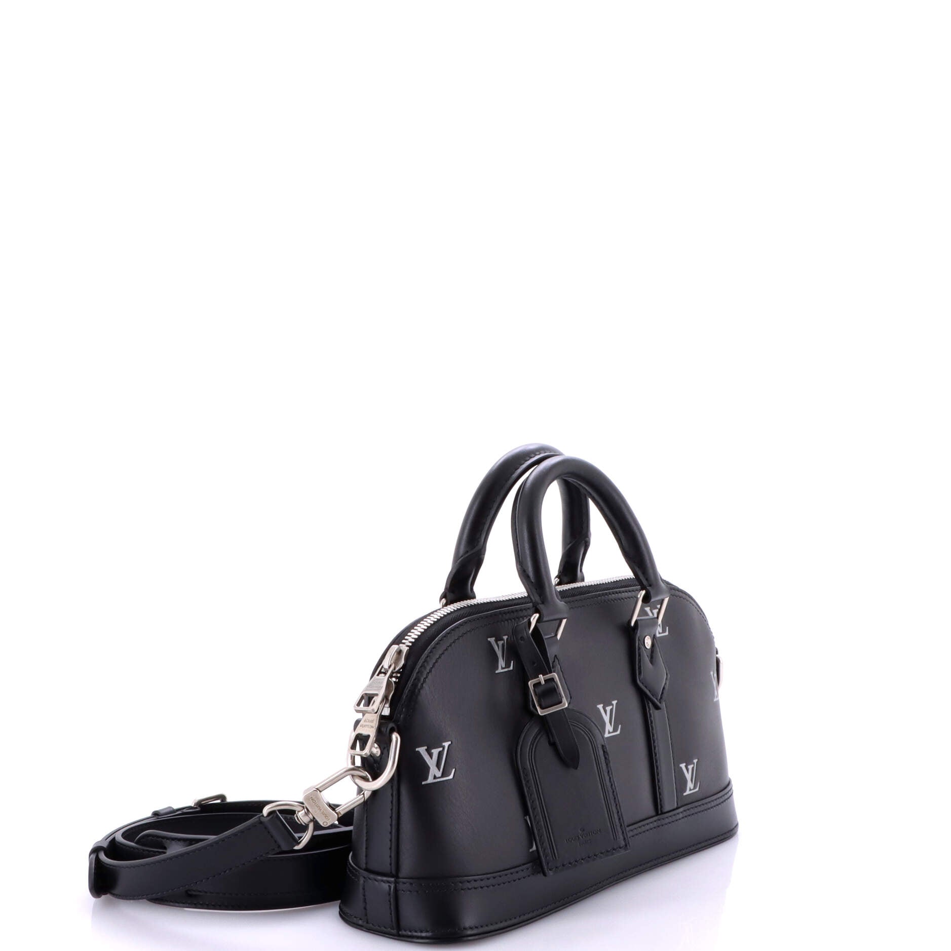 Alma Handbag LV Blason Calf Leather East West