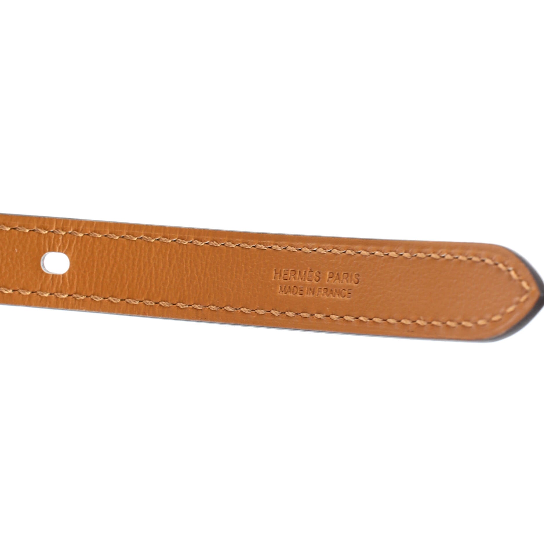 Pop H Belt Leather Thin