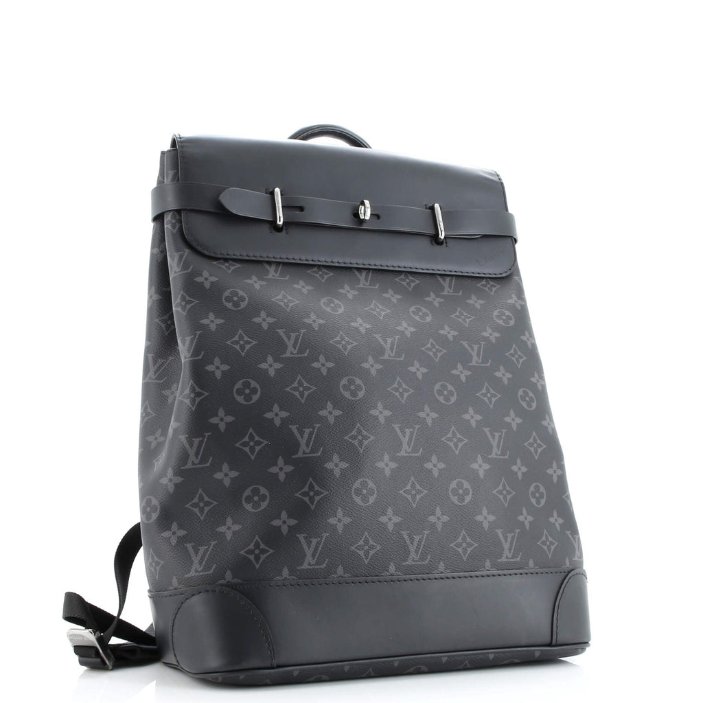 Steamer Backpack Monogram Eclipse Canvas