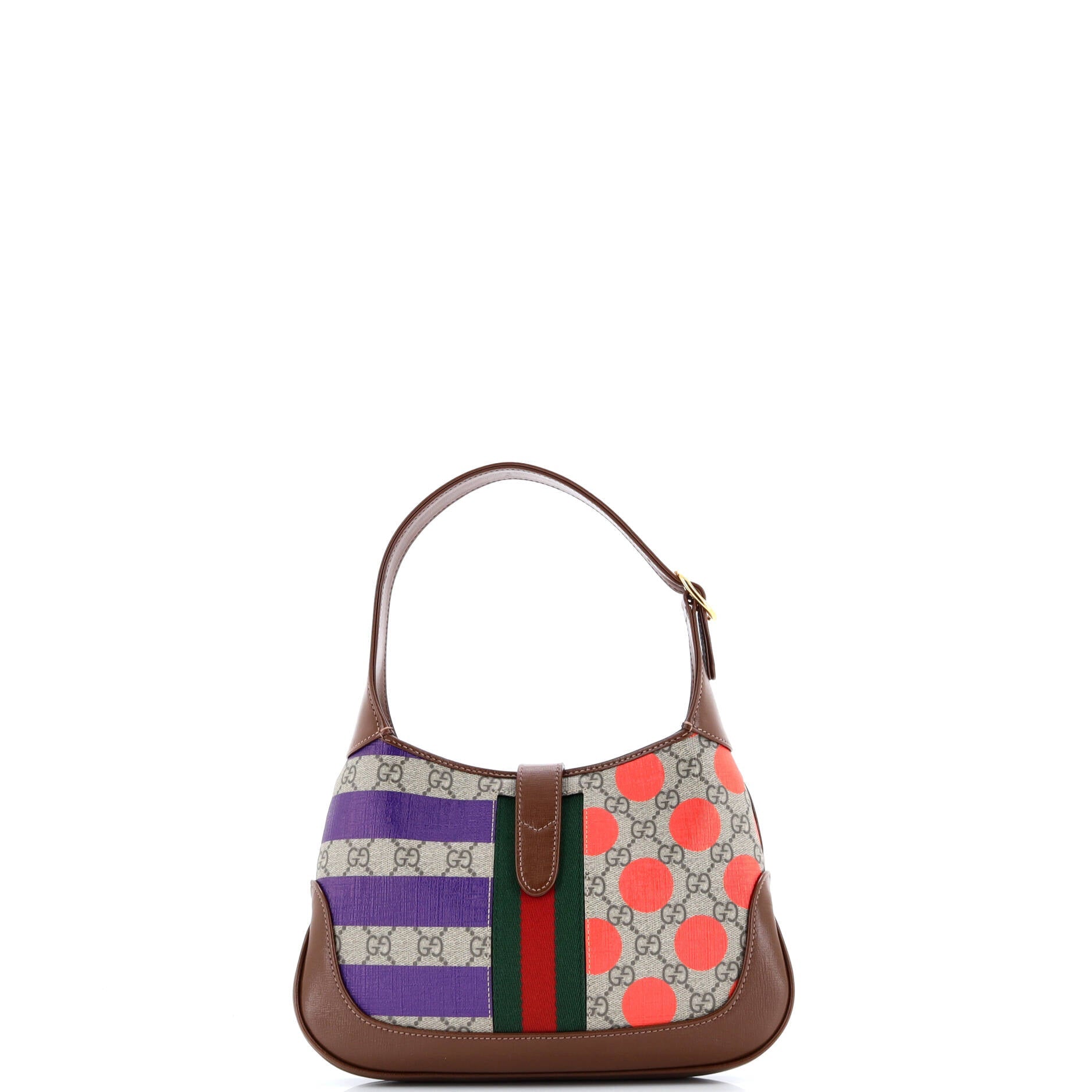 Jackie 1961 Hobo Printed GG Coated Canvas Small
