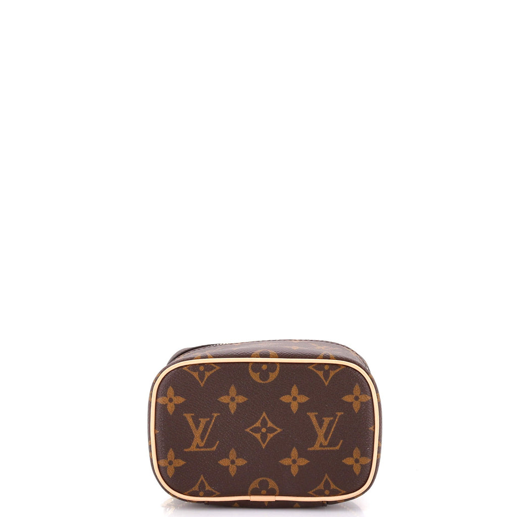 Nice Vanity Case Monogram Canvas Nano