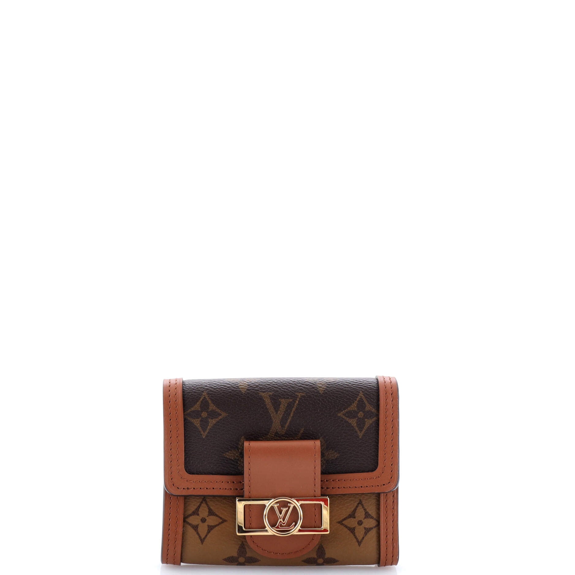 Dauphine Wallet Reverse Monogram Canvas Compact