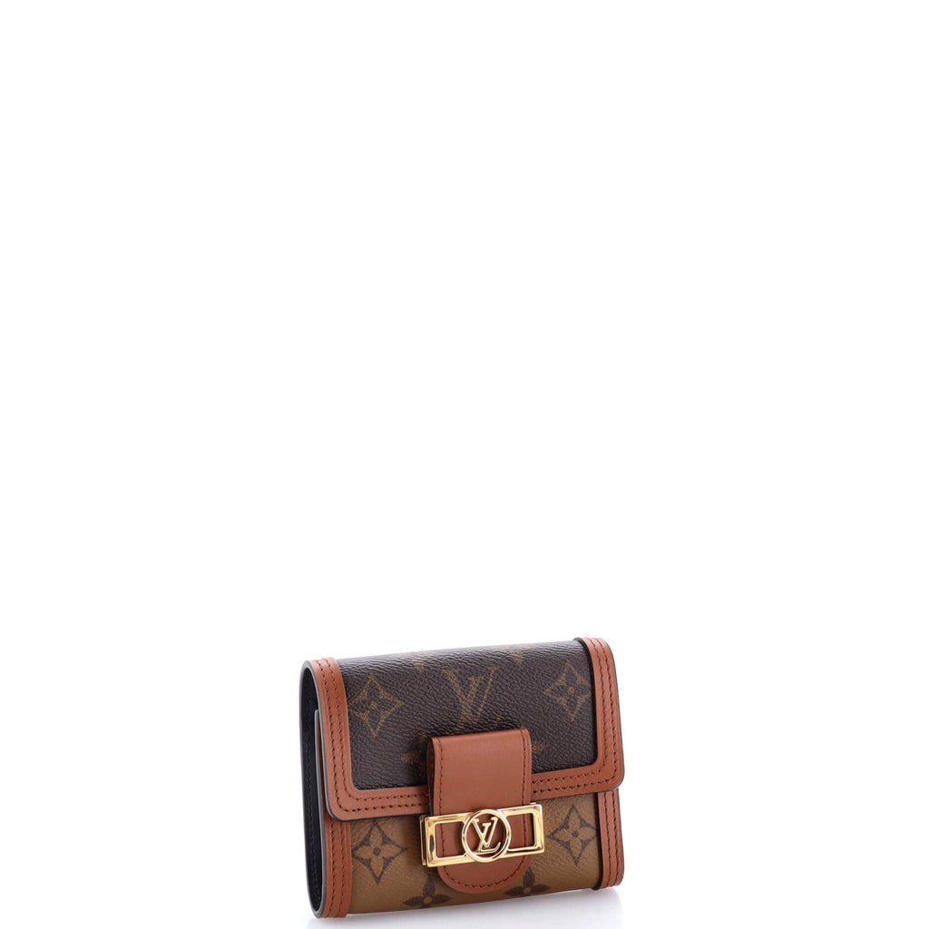 Dauphine Wallet Reverse Monogram Canvas Compact