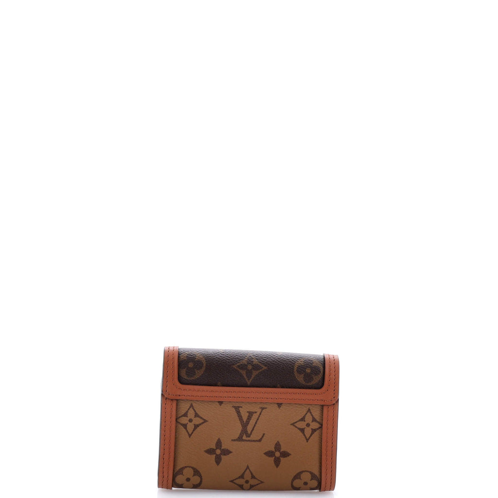 Dauphine Wallet Reverse Monogram Canvas Compact
