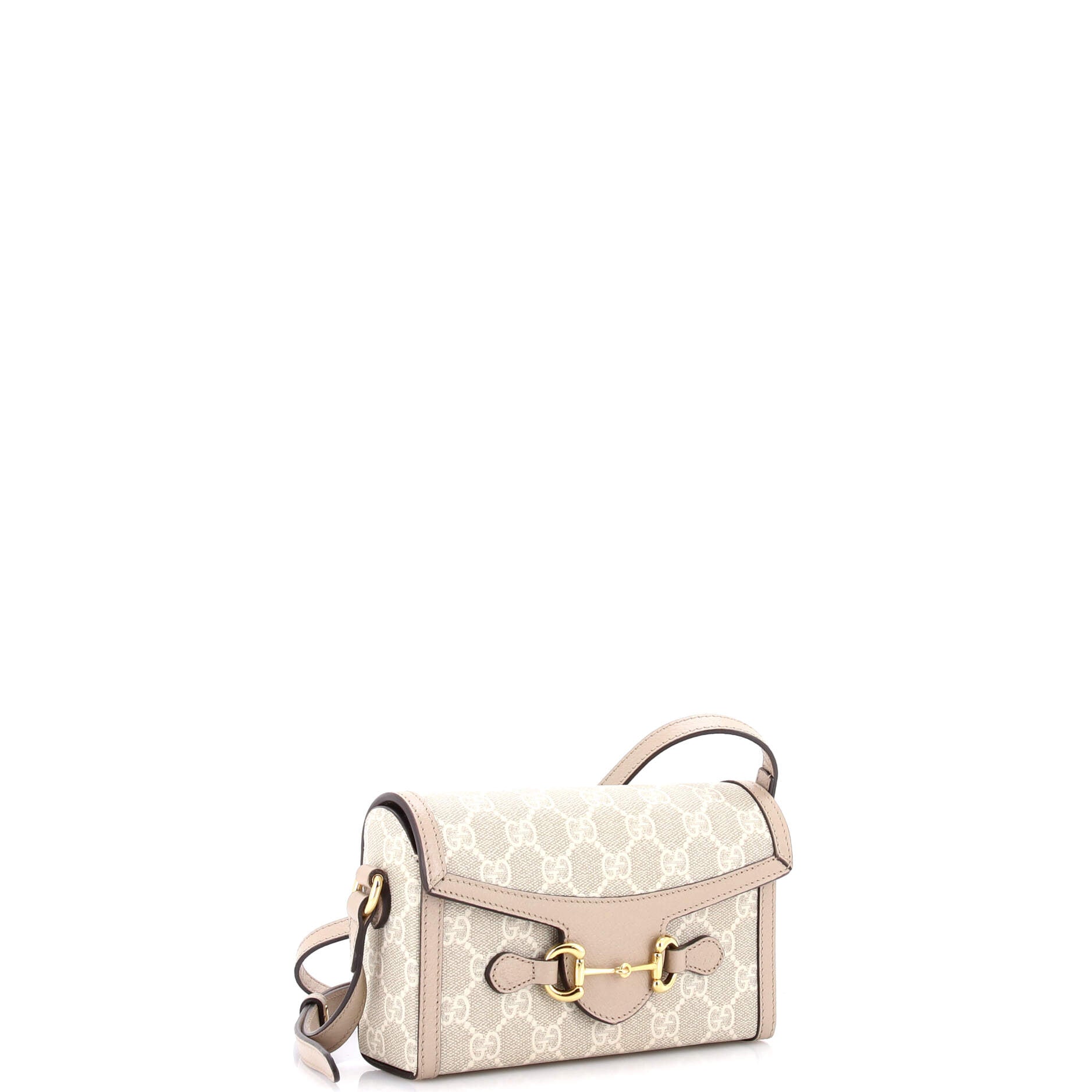 Horsebit 1955 Flap Crossbody Bag GG Coated Canvas Mini