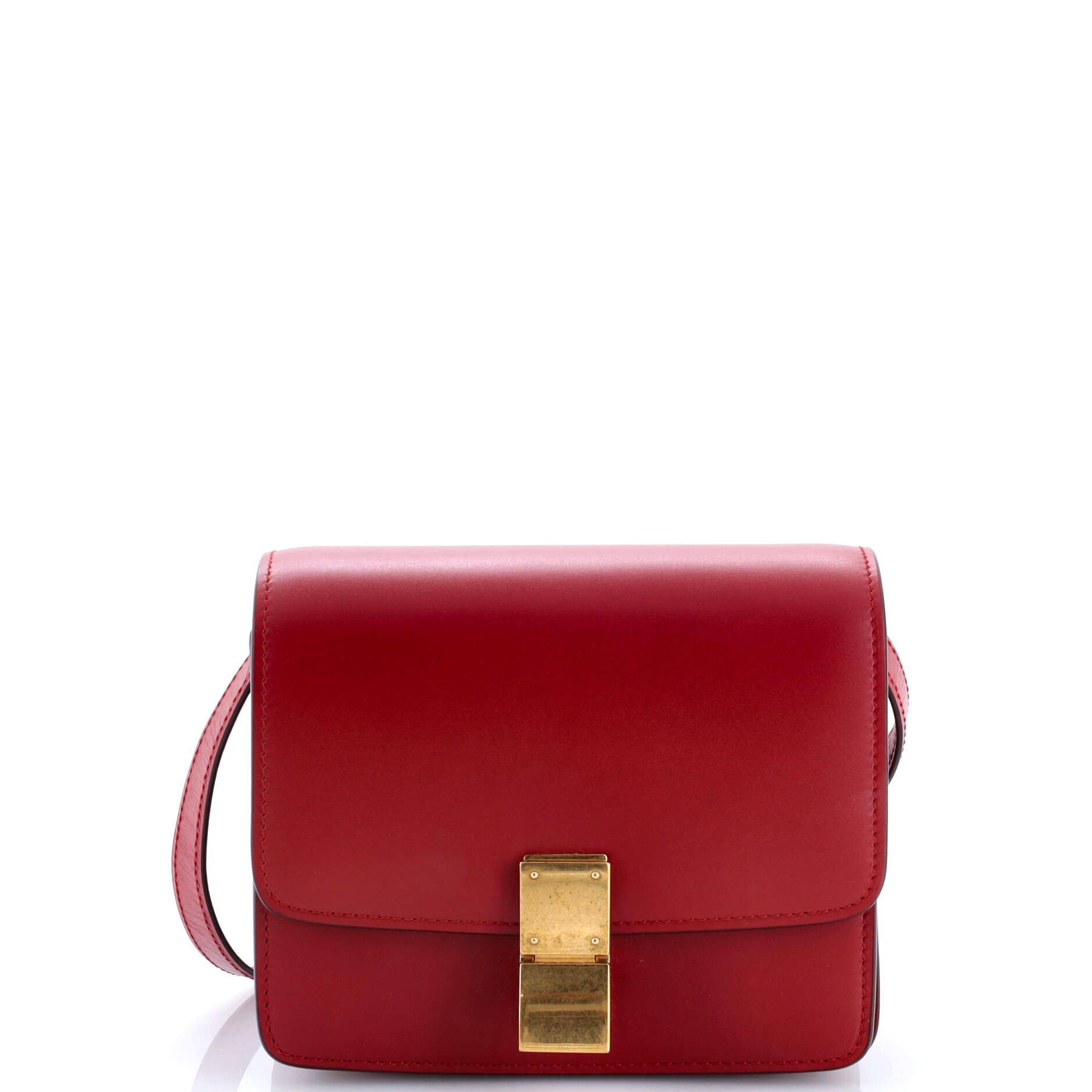 Classic Box Bag Smooth Leather Small