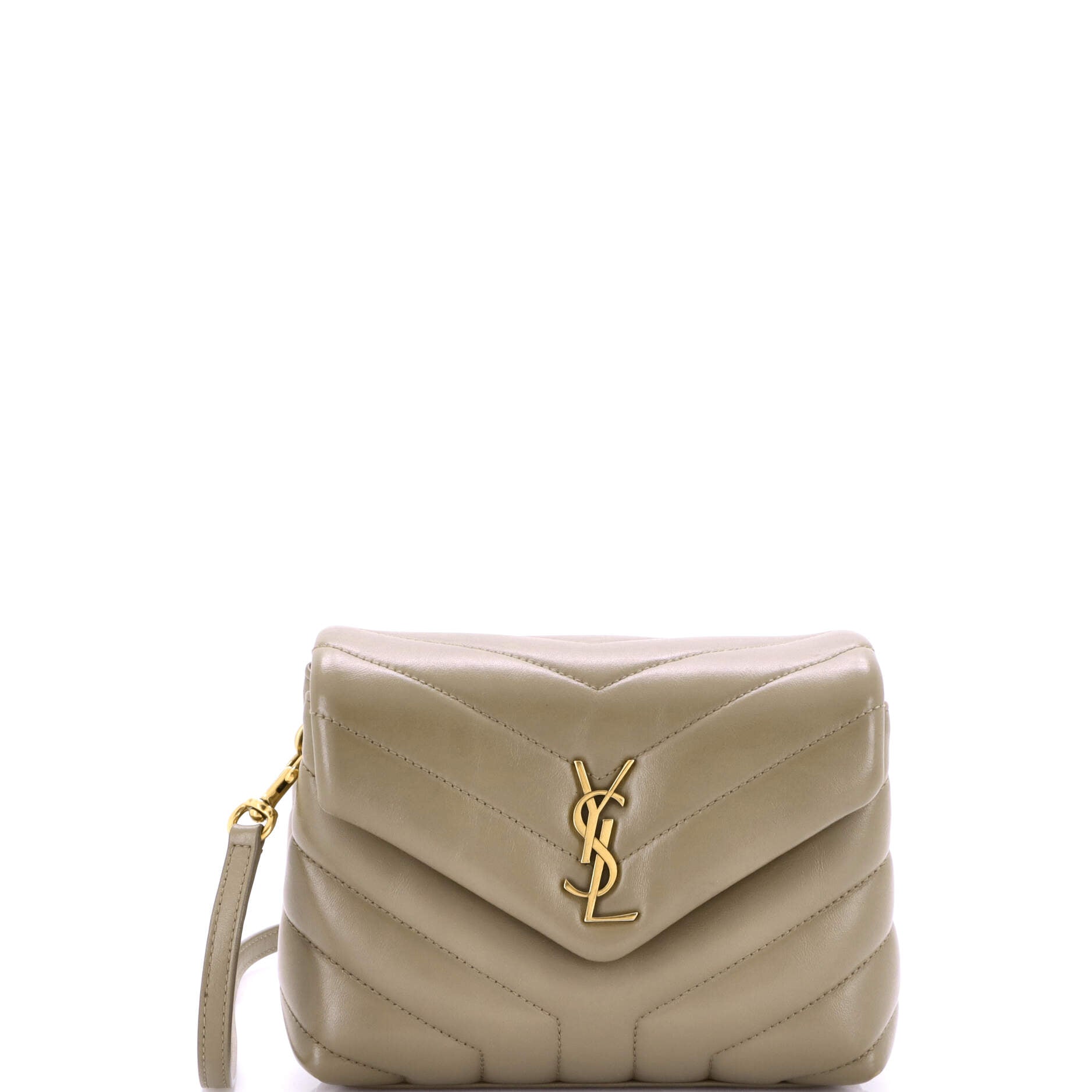 Loulou Shoulder Bag Matelasse Chevron Leather Toy