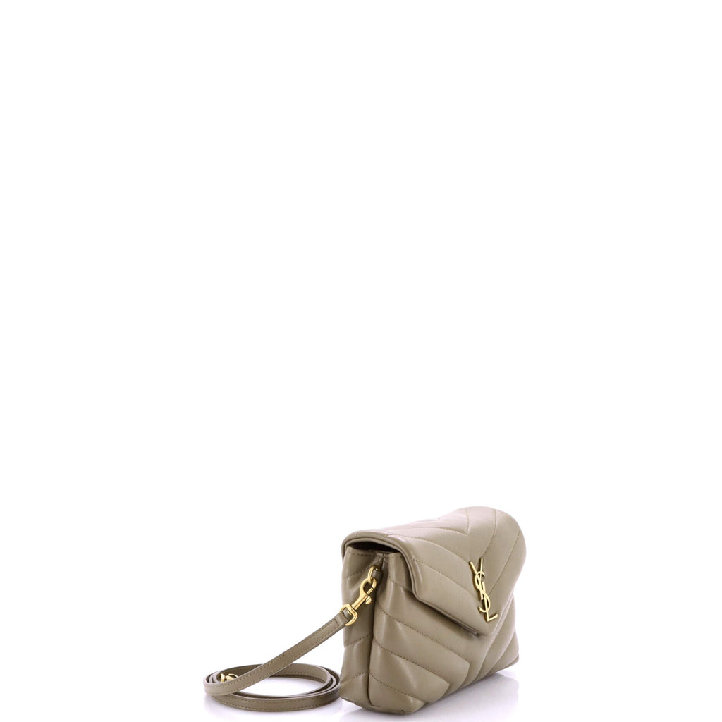 Loulou Shoulder Bag Matelasse Chevron Leather Toy