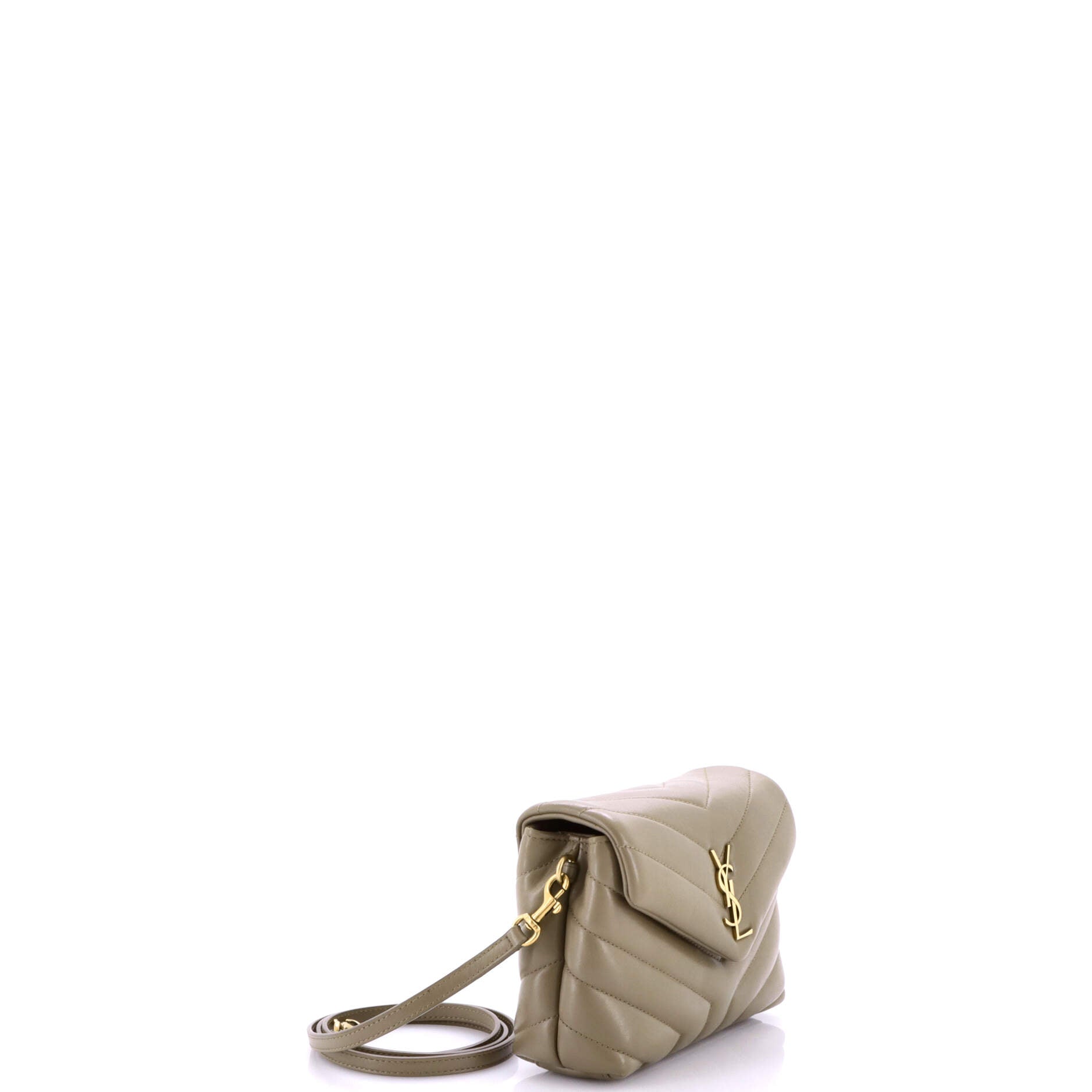 Loulou Shoulder Bag Matelasse Chevron Leather Toy