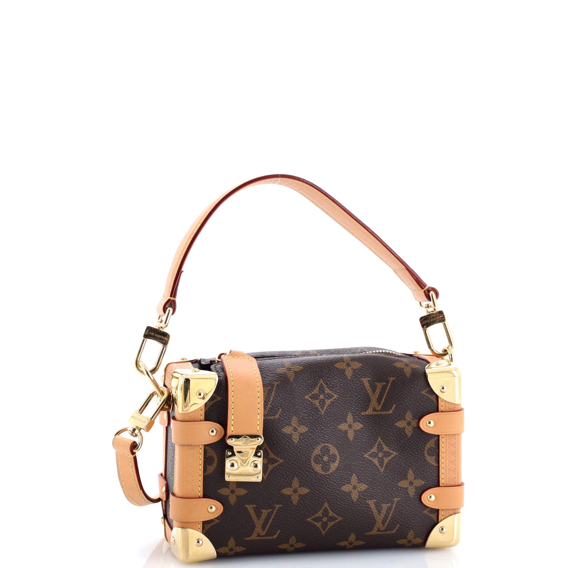 Side Trunk Handbag Monogram Canvas PM