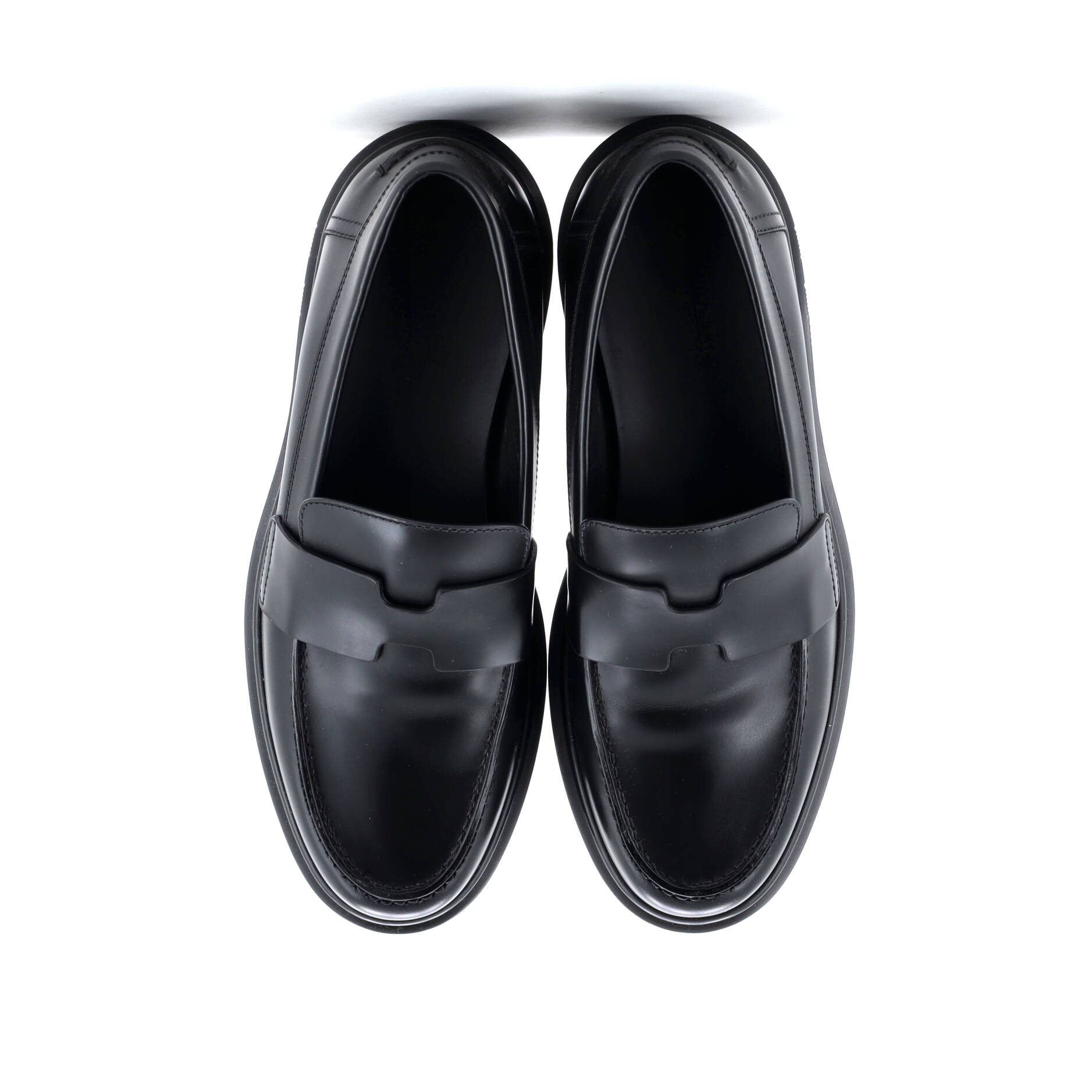 Women's Hitch Platform Loafers Leather