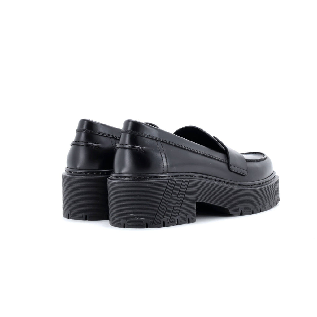 Women's Hitch Platform Loafers Leather