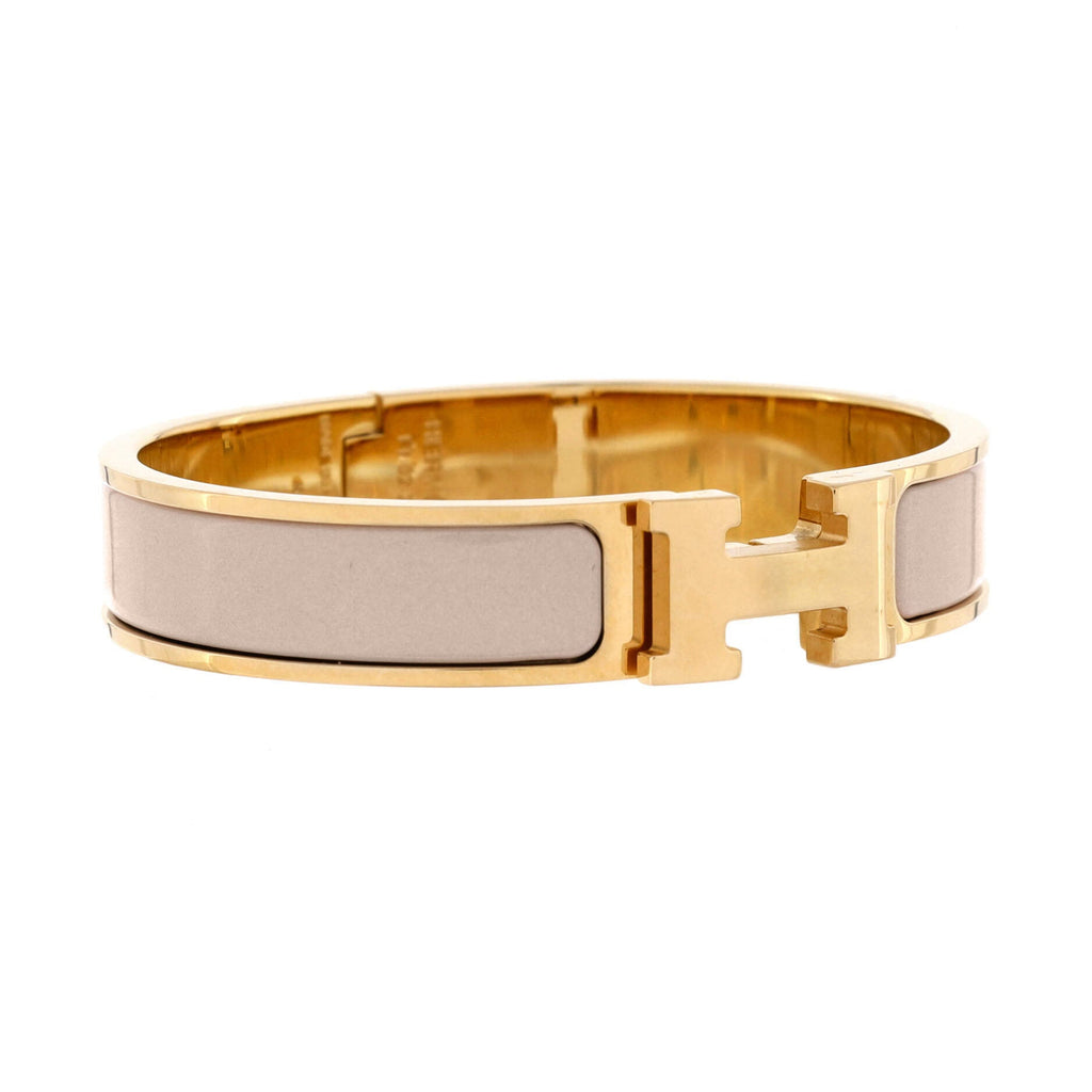 Clic H Bracelet Enamel Narrow
