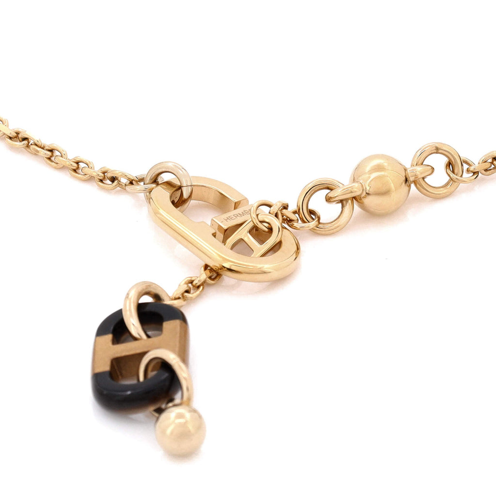 Sur Mer Necklace Lacquered Metal with Buffalo Horn Small