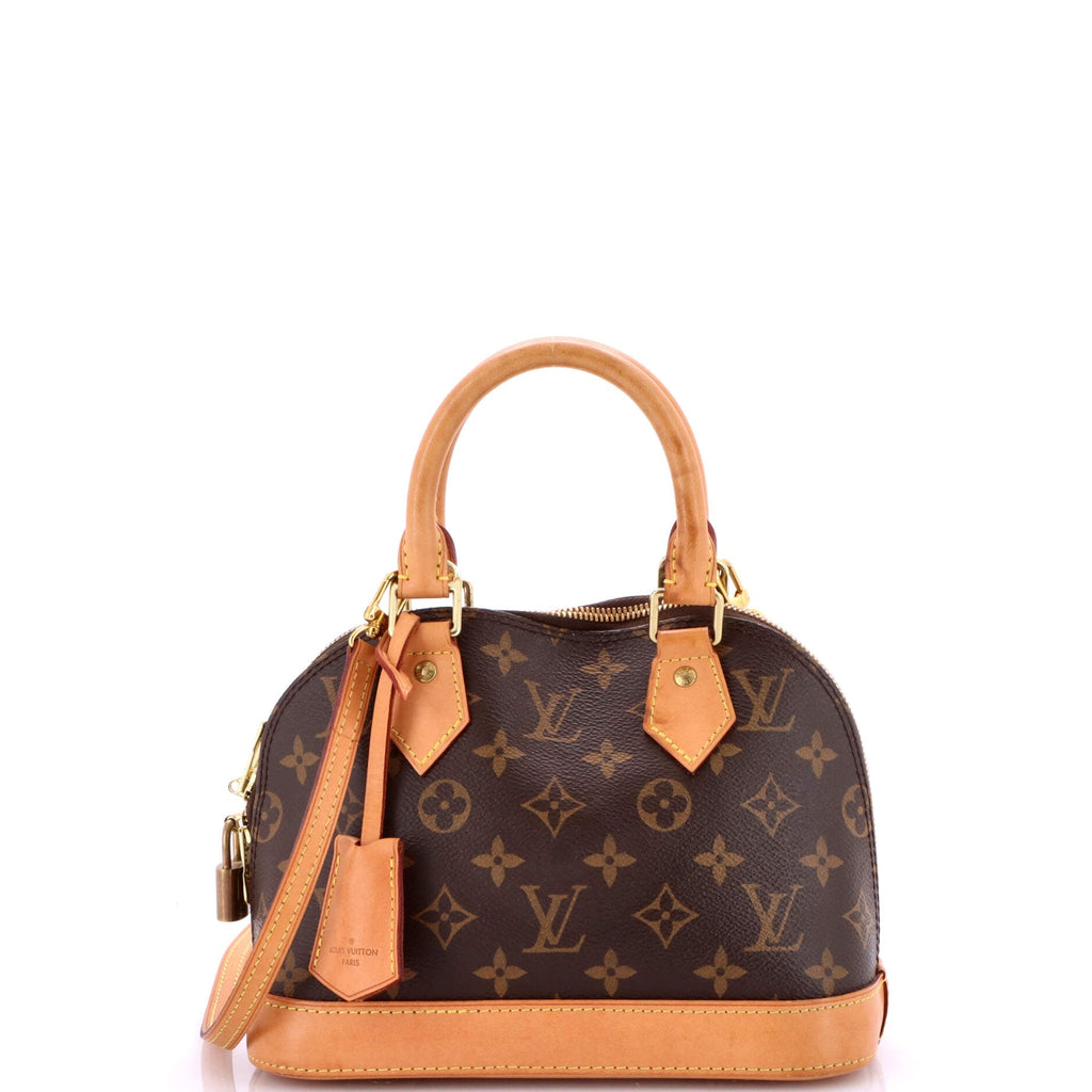 Alma Handbag Monogram Canvas BB