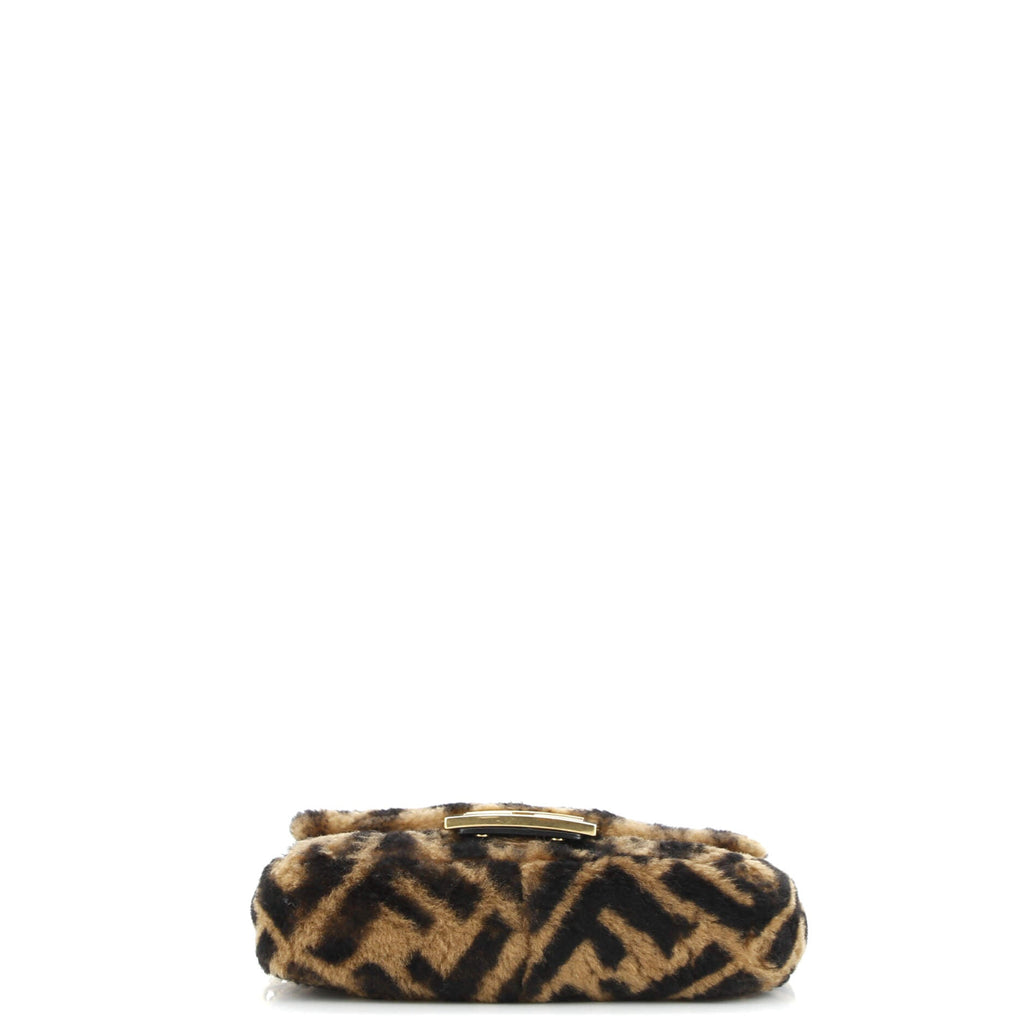 Baguette NM Bag Zucca Shearling Mini