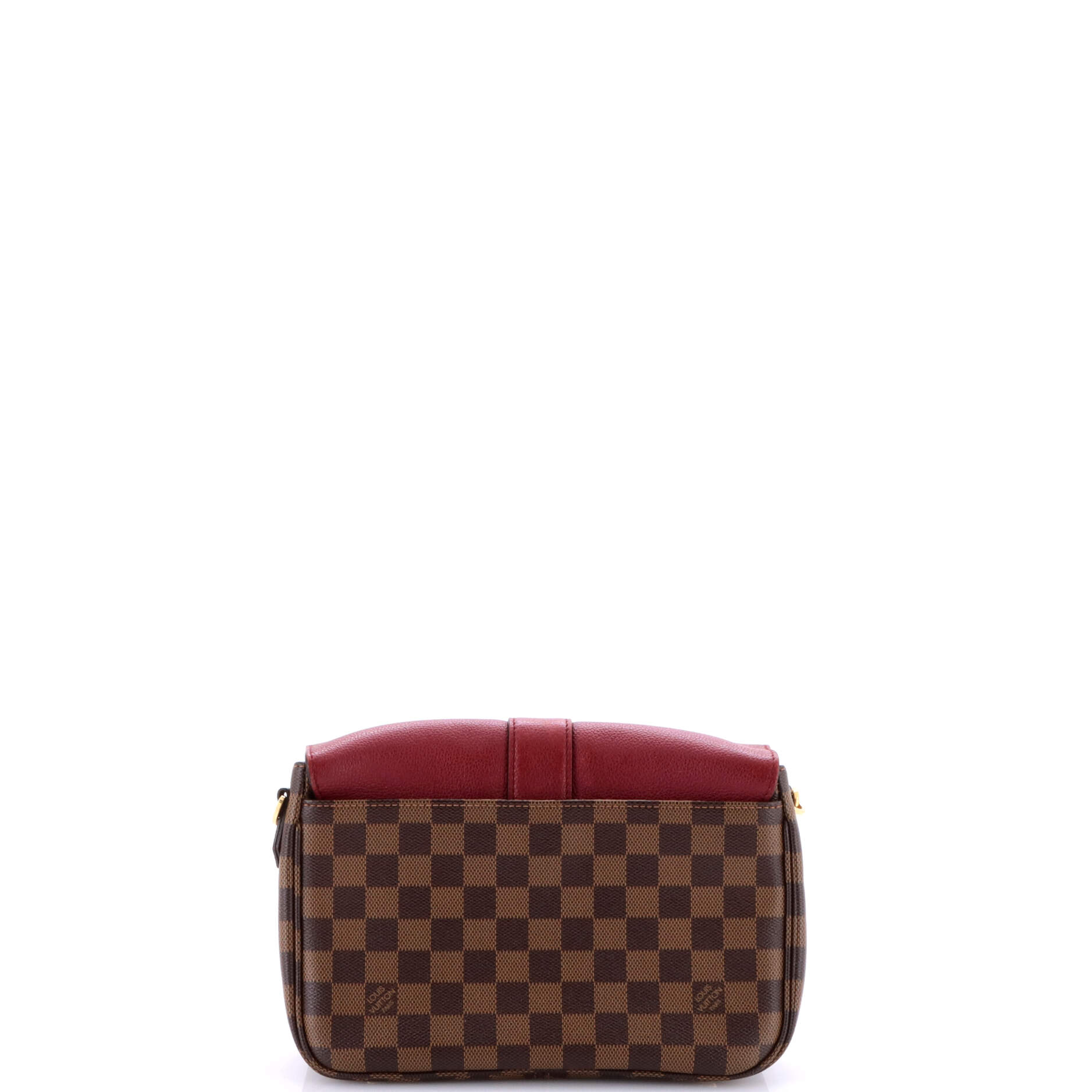 Clapton Handbag Damier and Leather PM