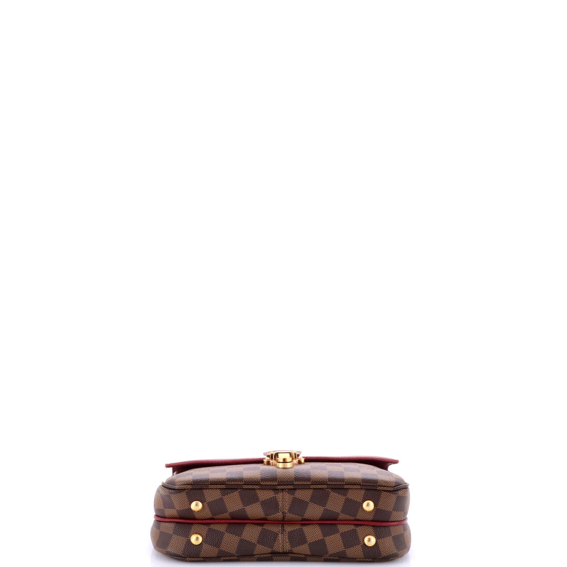 Clapton Handbag Damier and Leather PM